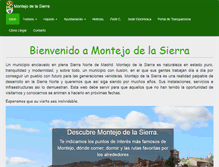 Tablet Screenshot of montejodelasierra.net